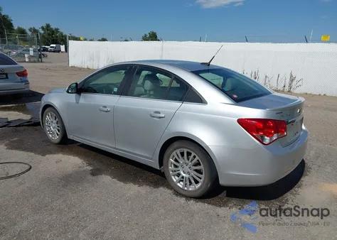 2012 Chevrolet Cruze Eco из США, поврежденный, VIN 1G1PJ5SC9C7160852